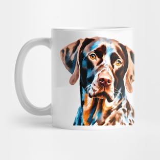 Soulful Impressionist German Shorthaired Pointer Mug